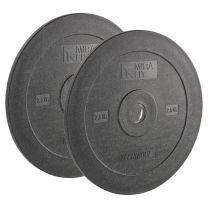 Mirafit 2.5kg Technique Plates on Mirafit Technique Bar