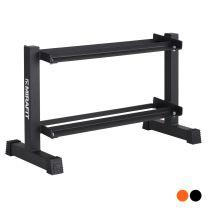 Mirafit 2 Tier 250kg Dumbbell Rack in Orange