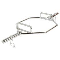 Mirafit 2 inch Olympic Trap Bar on White Background