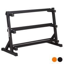 Mirafit 3 Tier 400kg Dumbbell Rack in Orange