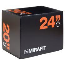 Mirafit 3 in 1 Soft Plyo Jump Box 30x24x20 Close