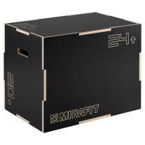 Mirafit 3in1 Anti Slip Wood Plyo Box 30x24x20