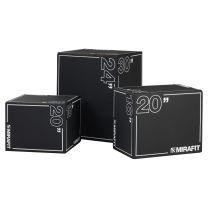 jumping Mirafit 3in1 Covered Wooden Plyo Boxes small