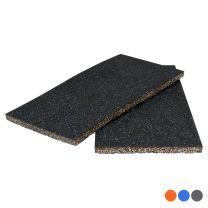 40mm Mirafit Grey Premium Rubber Flooring Mats