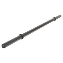 Mirafit 7ft Axle Bar in Black Close Up View on White Background