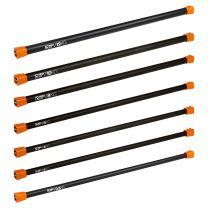 Mirafit Aerobic Weighted Body Bars 0.5kg 12kg on Gym Floor