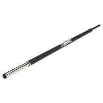 Mirafit Black 30mm Studio Bar on gym floor
