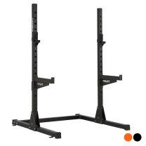 Mirafit M220 Squat Stand Infographic Orange