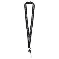 Mirafit Black and Charcoal Lanyard