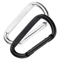 Mirafit Black Multi Purpose Carabiner Clip Attaching