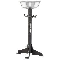 Mirafit Chalk Bowl with Stand with Accessories on Gym Mats