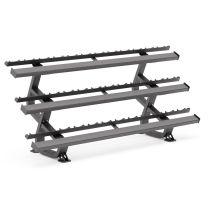 Mirafit Commercial Series 12 Pair Dumbbell Rack