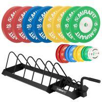 Mirafit Colour Olympic Plates Kit