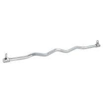 Mirafit Dual Cable EZ Curl Bar Attachment on gym floor