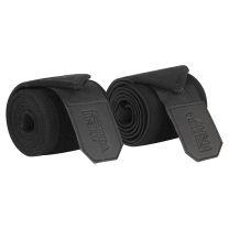 man attaching Mirafit Elastic Wrist Wraps