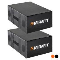 Mirafit Extra Thick Drop Pads orange on mat
