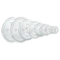 Mirafit Extra Thin Steel Weight Plates on bar
