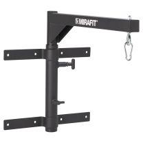 Mirafit Folding Punch Bag Wall Bracket holding punch bag