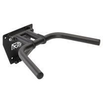 Mirafit Folding Wall Mount Dip Bar Fixed to wall folded down