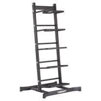 Mirafit Gym Sandbag Storage Rack in gym