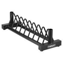 Removing barbell from Mirafit Horizontal Bar Stand and Plate Rack