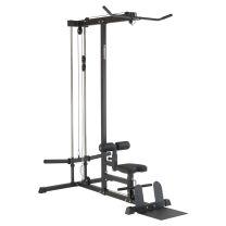 Mirafit Lat Pulldown and Seated Row Machine with features highlighted