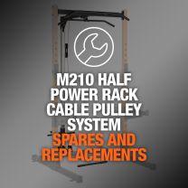 Spare Parts for Mirafit M210 Half Power Rack Cable Pulley System