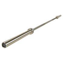 Mirafit M3 7ft 20kg Stainless Steel Olympic Barbell on Gym Mats 