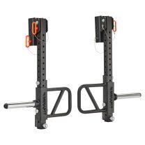 Mirafit M3 Jammer Arms Attached Flat to M3 Half Rack