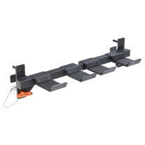 Mirafit M3 Rack Dumbbell Holders on gym floor