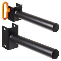 Mirafit M3 Rack Weight Storage Poles on cage