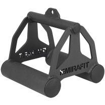 Cable Seated Row with Mirafit M3 Thick Grip Seated Row Attachment