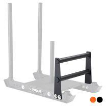 Mirafit M3 Weight Sled Double Lower Handle Attachment in Orange