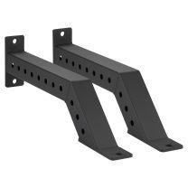 Mirafit M4 Front Stabiliser Bars Attached to M4 Power Rack