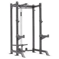 Mirafit M4 Half Power Rack with Cable System 230cm Orange