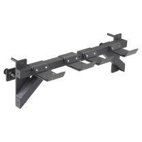 Mirafit M4 Rack Dumbbell Holders on gym floor