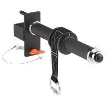Mirafit M4 Wrist Roller Mounted to M4 Power Rack