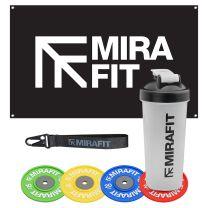Mirafit Merchandise Bundle on Gym Mats
