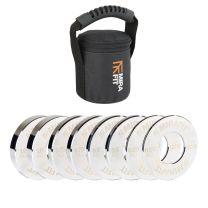 Mirafit Olympic Fractional Plates Set On Gym Mats