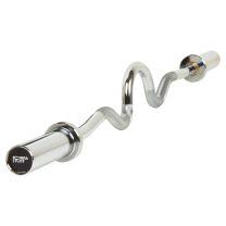 Mirafit Olympic Super EZ Curl Bar on Gym Mats