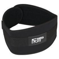 Mirafit Pro Range Weightlifting Belt on White Background