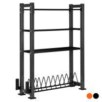 Mirafit Single Bay Gym Storage System Orange Master