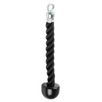 Mirafit Single Tricep Rope Cable Attachment on White Background