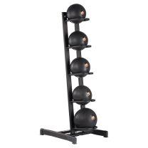 Mirafit Slam Ball Set with Rack in gym