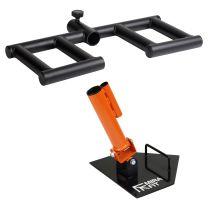 Mirafit Viking Press Landmine Kit on White Background