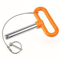 Pin and Retaining Clip for Mirafit M3 Strongman Yoke on gym floor