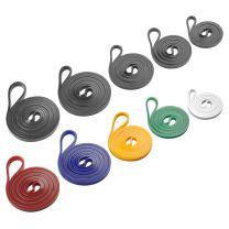 Loading Mirafit Calibrated Steel Weight Plates on a barbell
