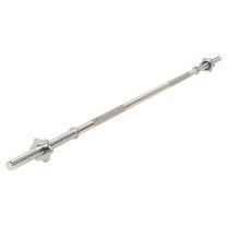 Bench Press with Silver Mirafit 5ft Standard 1 inch Spinlock Bar