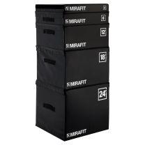 Mirafit Stackable Plyo Boxes in Gym