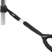 Mirafit Battle Rope Strap Kit Attached to Battle Rope and Pole
